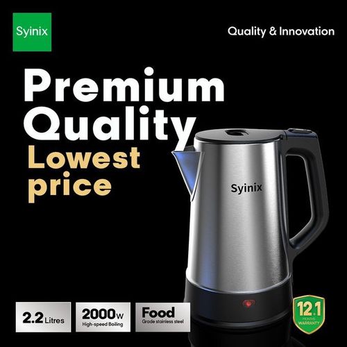 Syinix Electric Kettle 2.2L