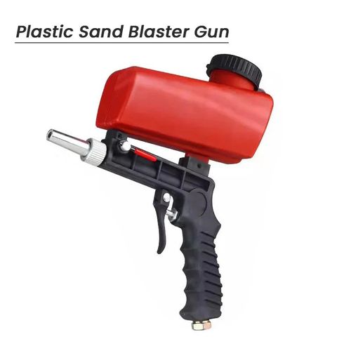 Portable pneumatic sandblasting