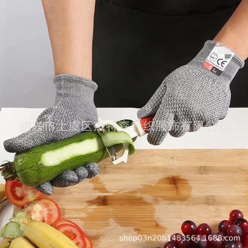 HPPE cut-resistant protective pattern gloves