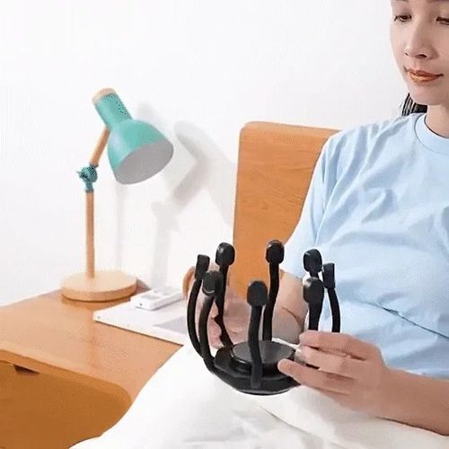 Multifunctional electric head massager