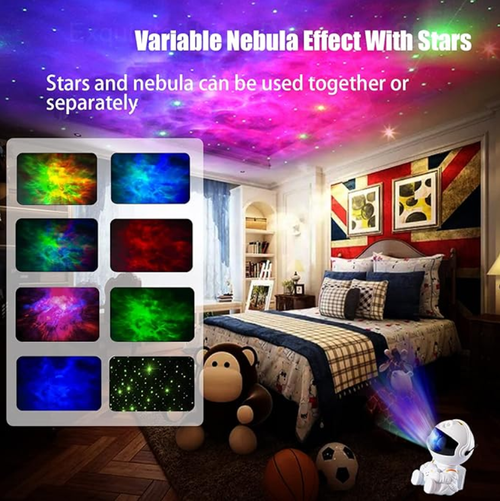 Astronaut Galaxy Projector, Star Projector Light, Kids Night Light, Nebula Star Ceiling Night Light with Remote,Gifts for Birthdays, Valentine's Day, Christmas