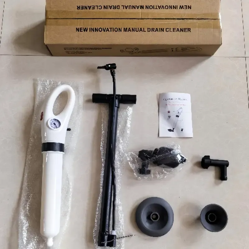 Manual Toilet Plunger with Air Pressure