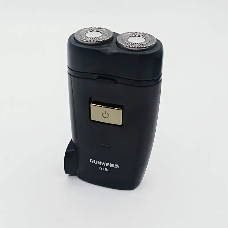 Longway razor rechargeable electric shaver rotary 2 blade RS-182 men's electric shaver