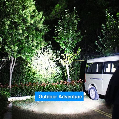 Strong Light Flashlight Rechargeable 1200 Capacity Battery