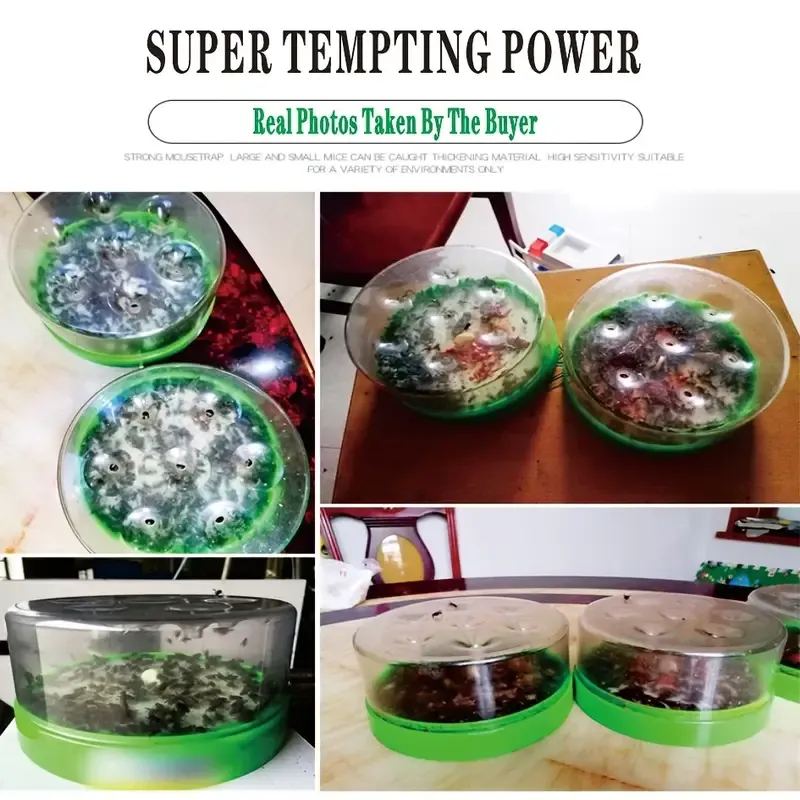 2pcs Super Temping Power Fly Trap Box