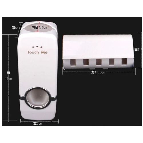 Toothbrush Holder And Automatic Toothpaste Dispenser