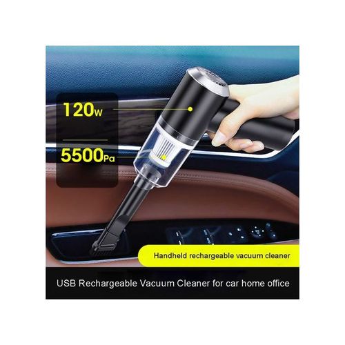 Portable Cordless Vacuum Cleaner USB Car Home Vacuum Sweeper