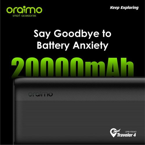 Oraimo Traveler 4 20000mAh 10.5W Power Banks