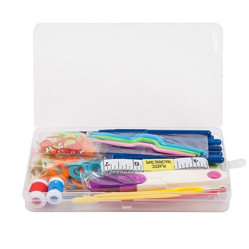 53 Pieces Set Yarn Knitting Crochet Hook Set With Box