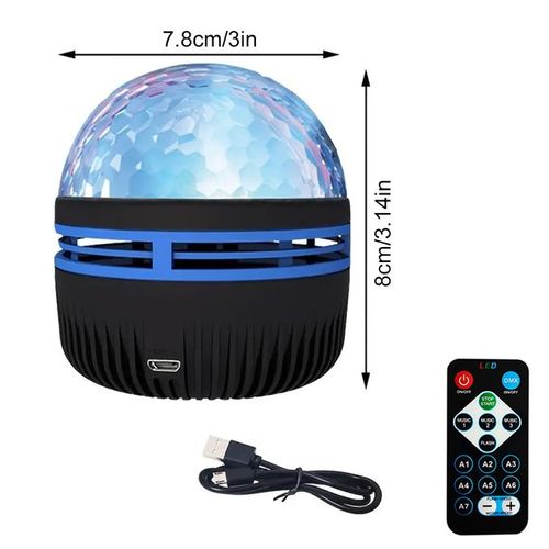 Starry Projector Night Light With Remote Control