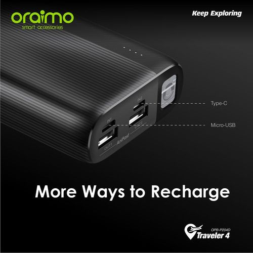 Oraimo Traveler 4 20000mAh 10.5W Power Banks