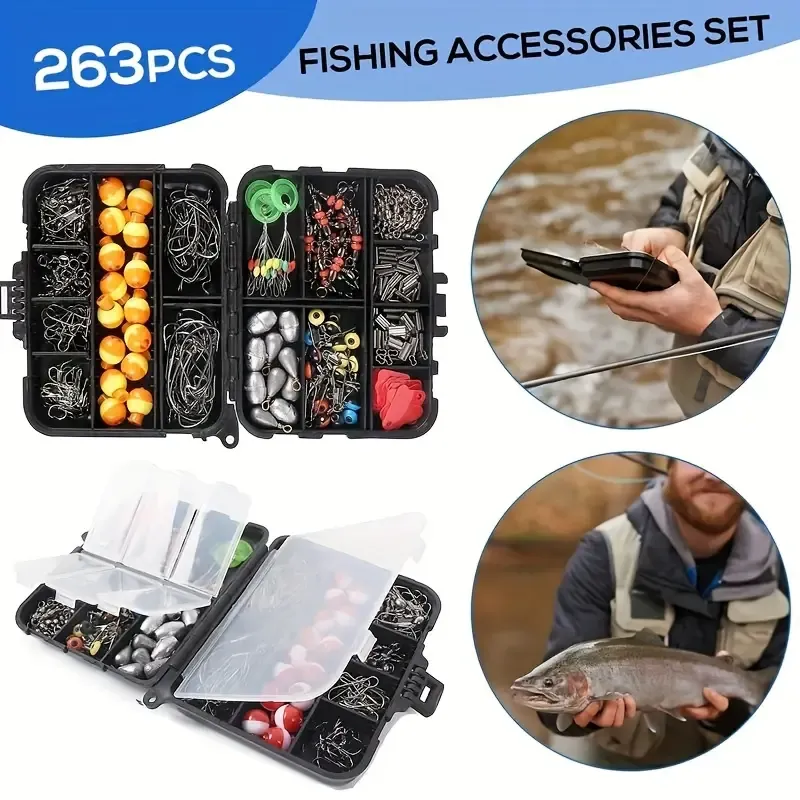263-Piece Fishing Lure Set Description