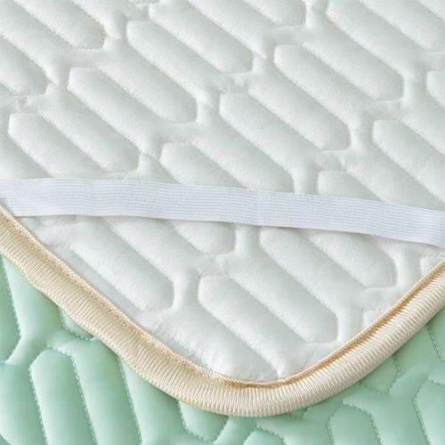 Natural Latex Mat With 2 Pillow Cover (MINT GREEN 180✖200cm)
