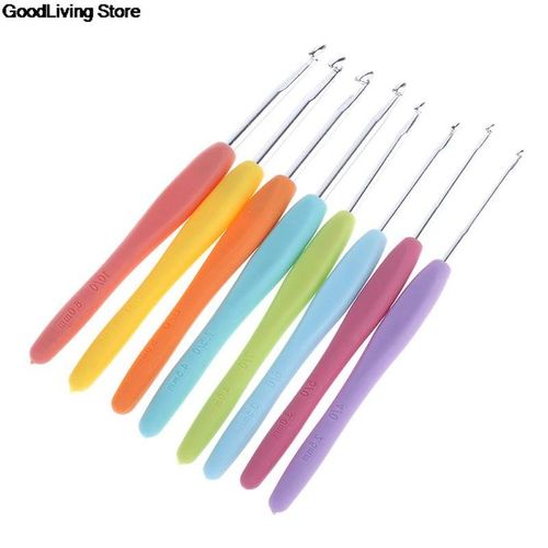 53 Pieces Set Yarn Knitting Crochet Hook Set With Box