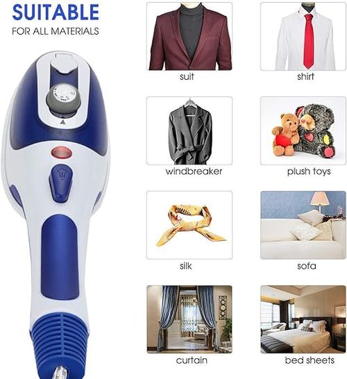 Olands Portable Clothes Steamer,Travel Garment Steamer Shirt Steamer Portable Steamer Iron Laundry Steamer Steam Garment Steamer Professional Fabric Steamer,Red