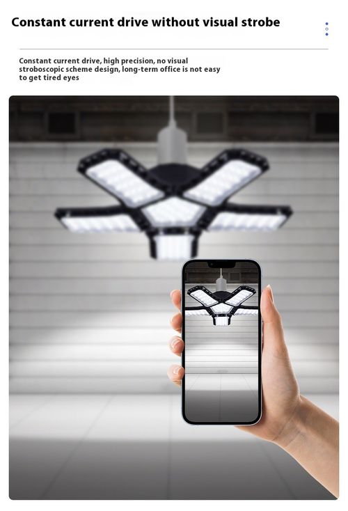 High power changeable light bulbs led energy saving lamps wholesale high brightness folding diamond Garage light-80w black diamond 5+1 wide pressure model