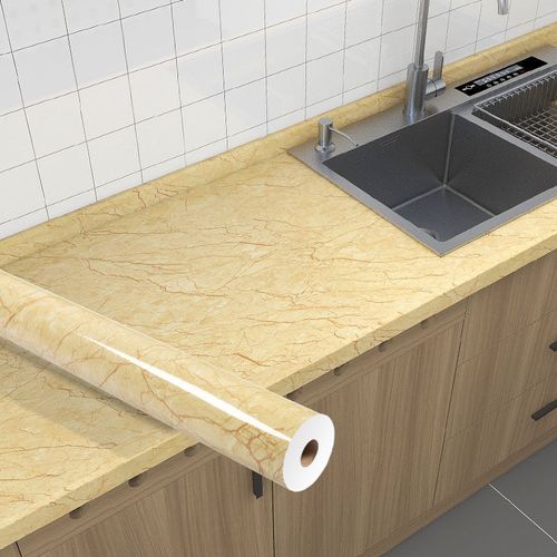 Kitchen Wall Stain Prevention Sheet Heat Resistant Sheet Waterproof Oil Proof Stain Resistant Wallpaper( 500x60CM)