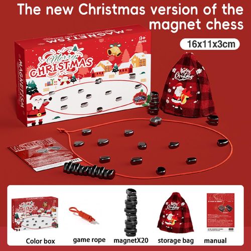 Christmas Magnetic Chess Game