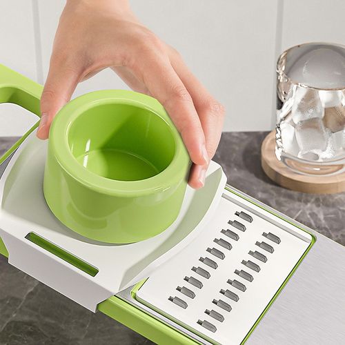 5 in 1 Stainless Steel Multifunctional Safe Vegetable Slicer & Cutter