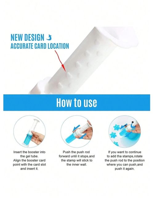 Flower Fragrance Toilet Gel  Air Freshener, And Bowl Cleaner    Refillable Toilet Wand Cleaning Supplies For Home And School