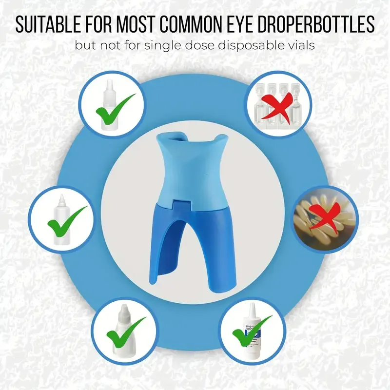 Easy-to-Use Portable Eye Drop Dispenser