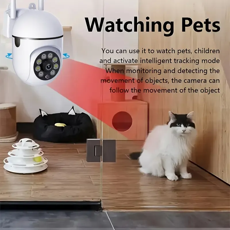 USB light bulb camera wireless wifi high-definition night vision PTZ control ceiling wall-mounted security monitoring