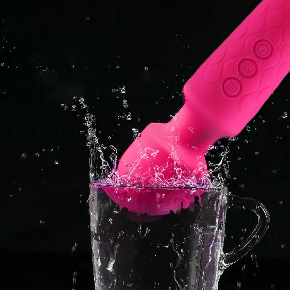 LZDUATAN 20 Mode Powerful Rechargeable Magic Wand Vibrator