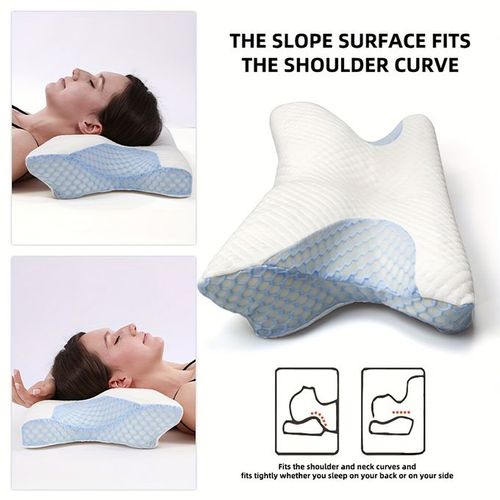 Slow Rebound Neck Pillow Sleep Pillow Memory Foam Pillow