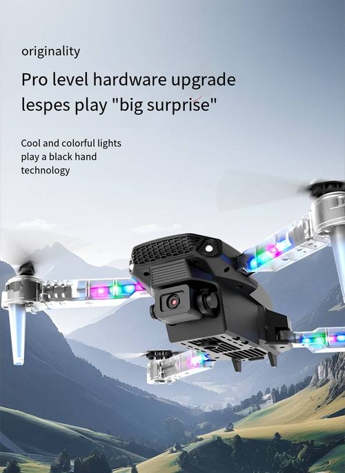 E88D drone aerial photography four-axis folding upgraded remote control aircraft with lights E99D children's toy aircraft