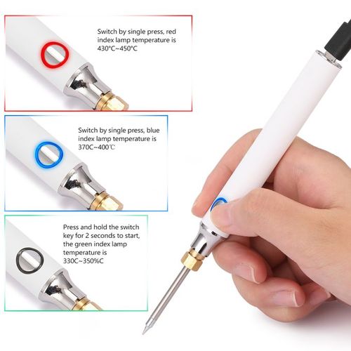 USB Power Supplying Soldering Iron