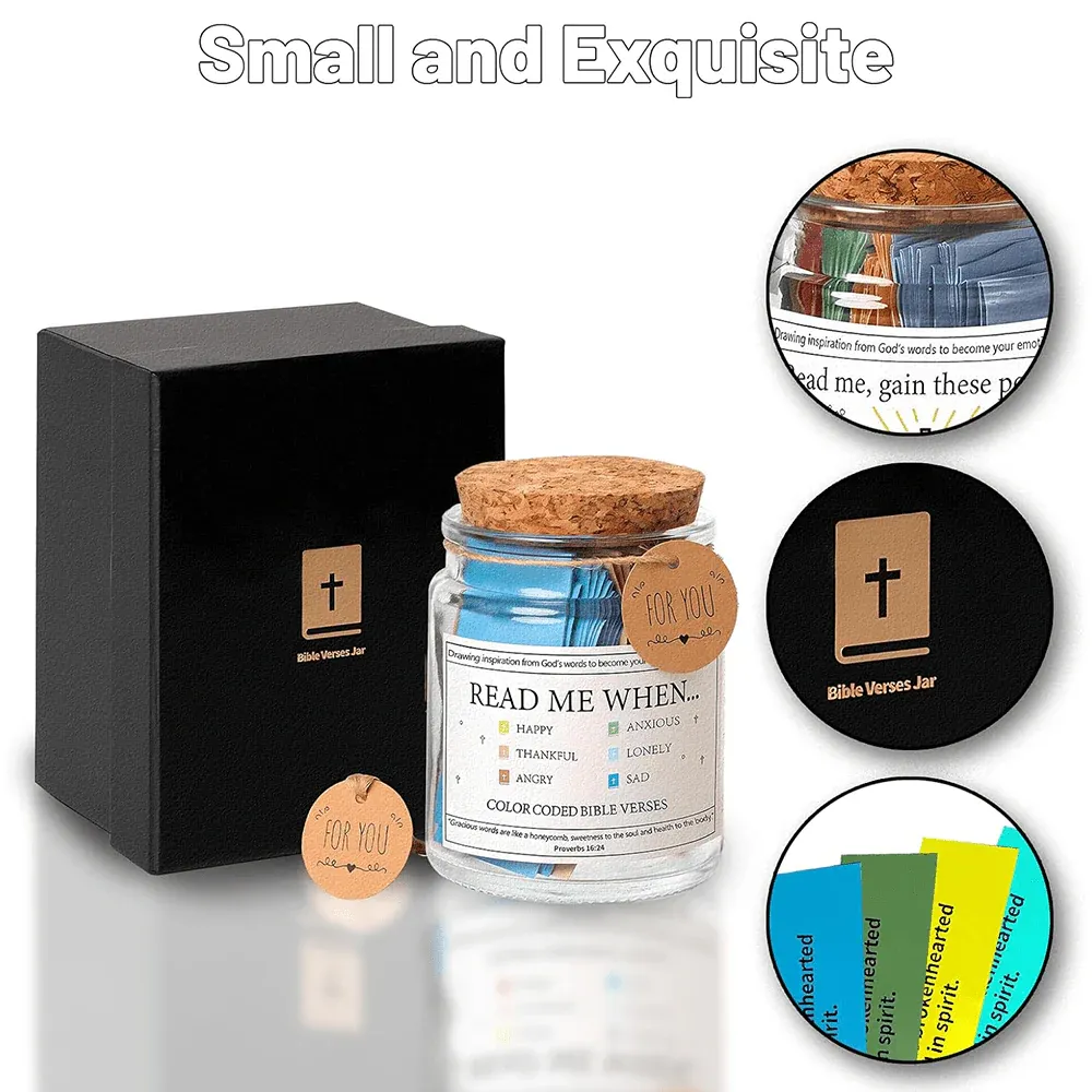 Bible Verses in a Jar for Emotion & Feelings