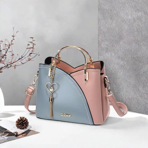 Contrast color women's bag