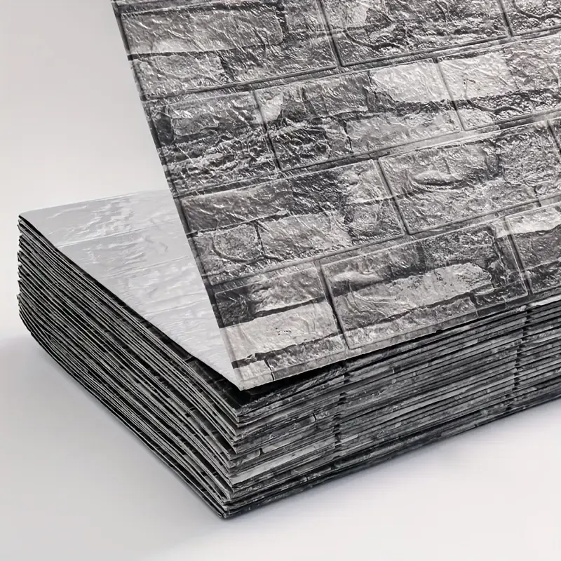 Peel & Stick Brick Pattern Wallpaper