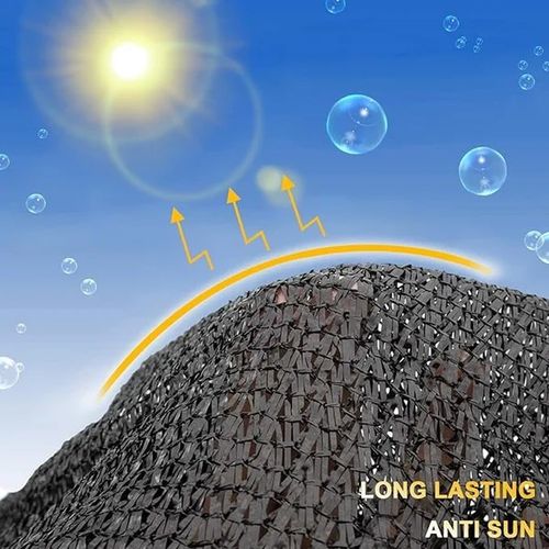 Outdoor courtyard shade net（3m*3m)