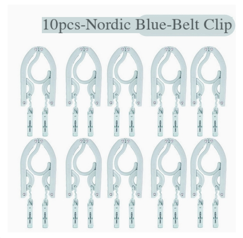 Multifunctional plastic foldable clothes hanger