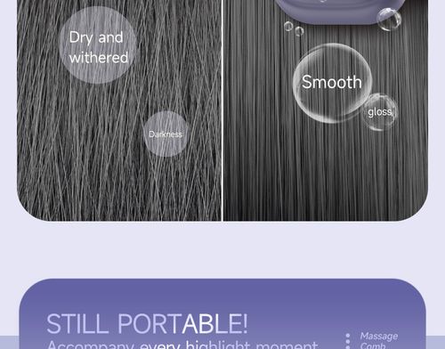 Electric Massage Comb Atomized Essential Oil Scalp High-Frequency Vibration Red Light Hair Care Comb