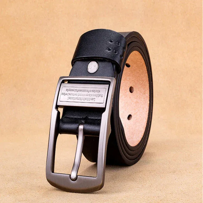 🔥Men's Business Leather Belt🔥-Black