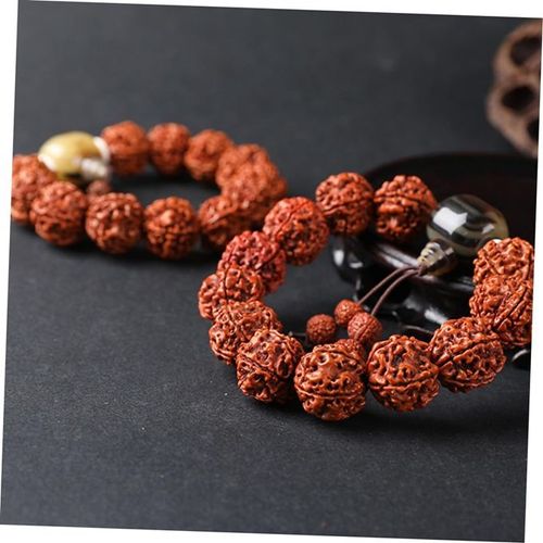 20mm Bodhi Seeds Buddhist Beads Bracelet Hand String