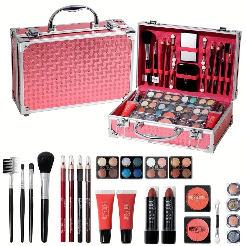 Makeup Set Eyeshadow Lipstick Set Lip Gloss Cosmetic Gift Box Set Beauty Gift Box Set