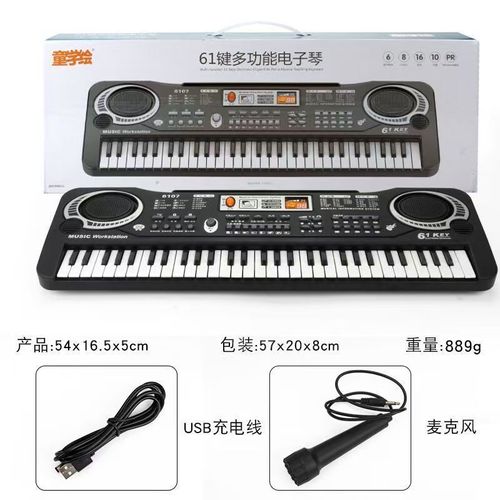 Early childhood education electronic keyboard