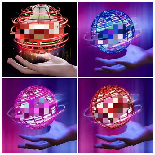 Best Hot Sale Magic Flying Ball Boomerang Toy 5-6mins 360 Rotating Fly Nova Pro Magic Hover Ufo Flying Ball With Light