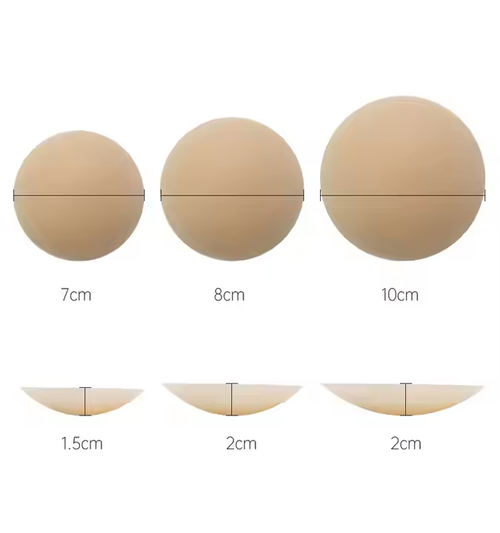 10cm Custom Invisible Nipple Cover Nippies Pasties Lifting Sticker Adhesive Caramel Skin Silicon Nipple Pasties