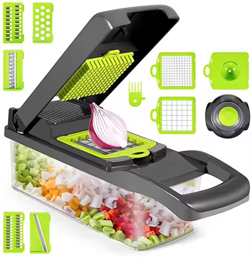 Wholesale 16 in 1 Cutter Veggie Chopper Mandoline Fruit Slicer Vegetable Cutter Potato Cutter Slicer Machine Peeler Home Kitchen