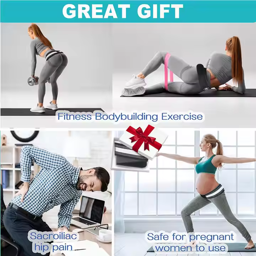 Adjustable Unisex Sciatica Si Joint Support Hip Belt for Pelvis Pain Relief Sacroiliac Belt for Pelvis Pain Relief