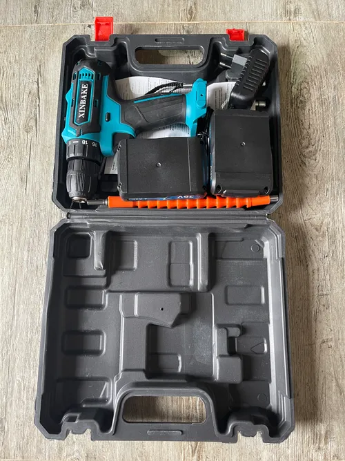 Three-Function Drill Original And Powerful 2-Speed Rechargeable Drill Professional Power Type Wireless Drill