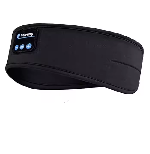 Wireless Sleeping Headphones Sports Headband Thin Soft Elastic Comfortable Wireless Music Earphones Eye Mask for Side Sleeper