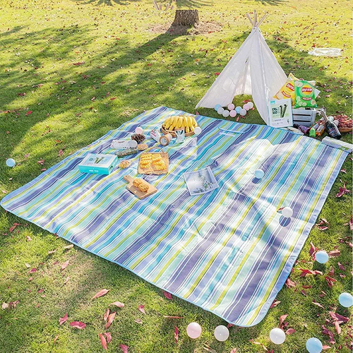 🔥🔥🔥 Oxford cloth picnic mat, thickened, portable, moisture-proof, waterproof beach mat, camping ground mat, picnic mat