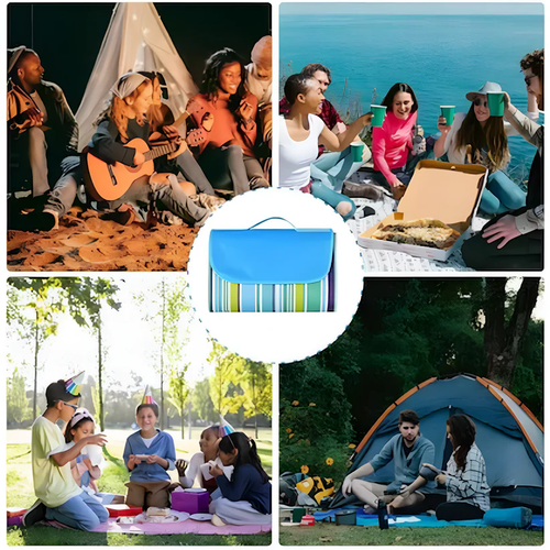 🔥🔥🔥 Oxford cloth picnic mat, thickened, portable, moisture-proof, waterproof beach mat, camping ground mat, picnic mat