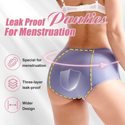 🎁BUY 1 GET 3 FREE🌸Women's Ultra Soft Cotton Leak Proof Menstrual Period Briefs