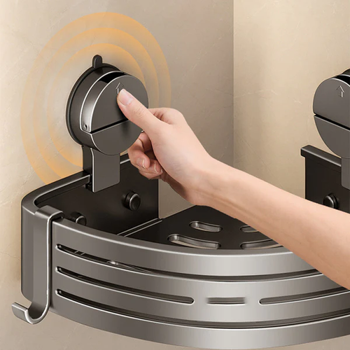 Wall Mounted Bathroom Organizer with Suction Cup🔥